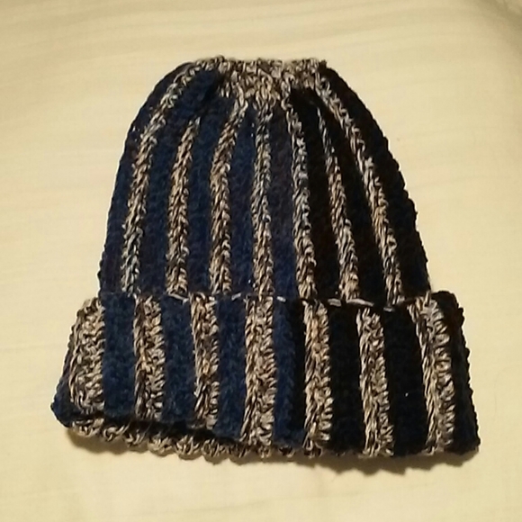 Striped Stretch Hat - Picture 1 of 6